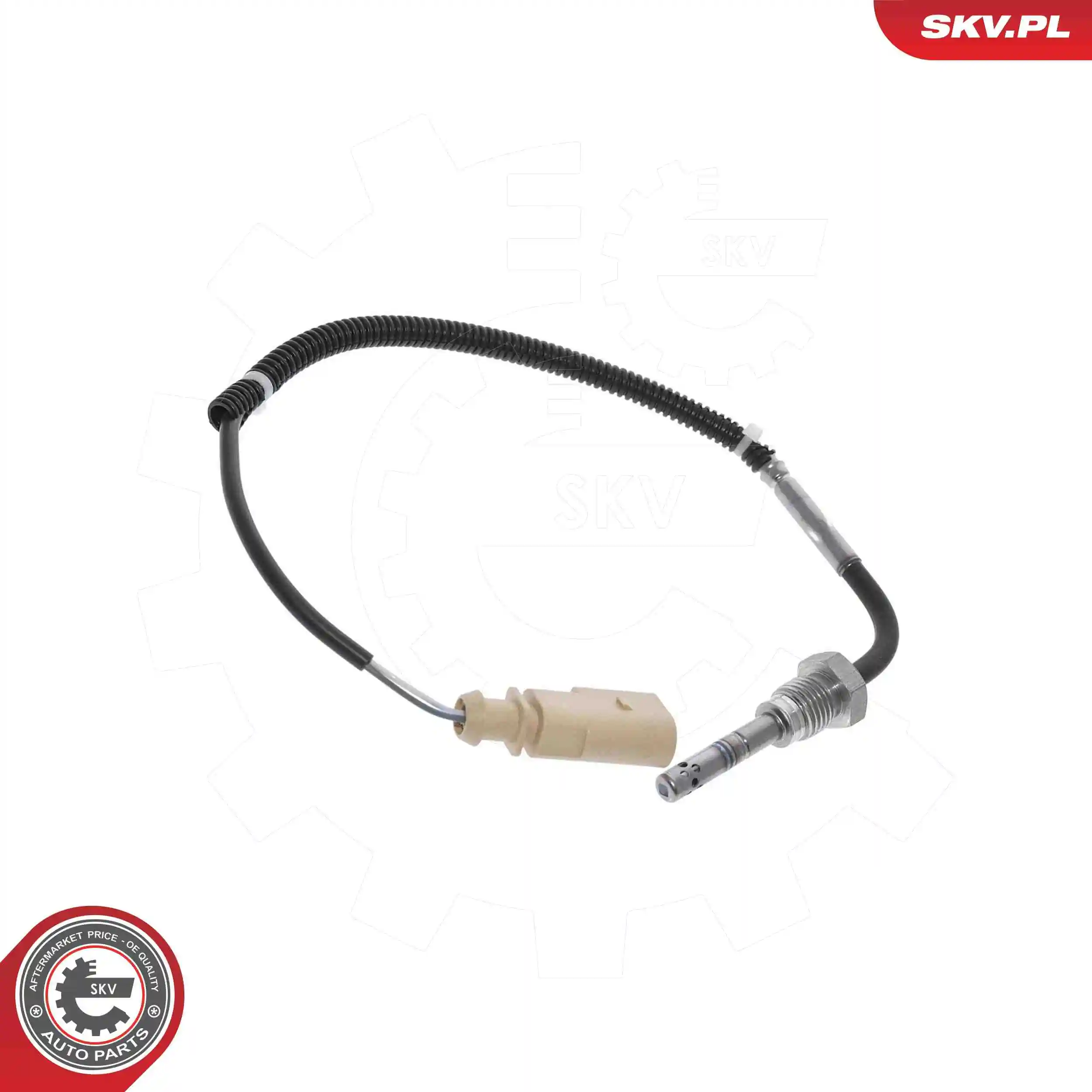 Sensor, exhaust gas temperature